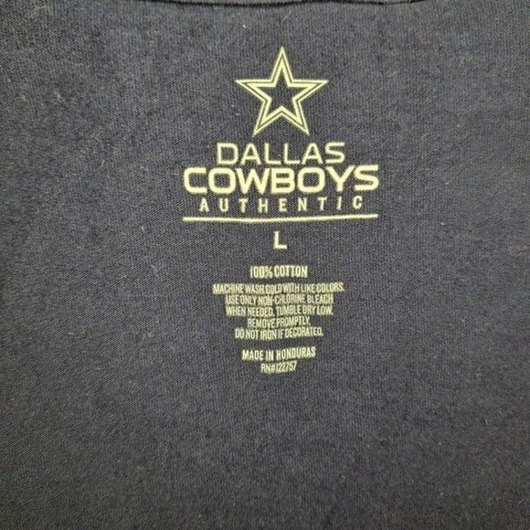DALLAS COWBOYS EST 1960 FOOTBALL T-SHIRT MENS LARGE - Picture 4 of 4